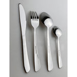 مجموعة أدوات مائدة ساسا من الفولاذ المقاوم للصدأ من كويزين آرت، 16 قطعة، فضية