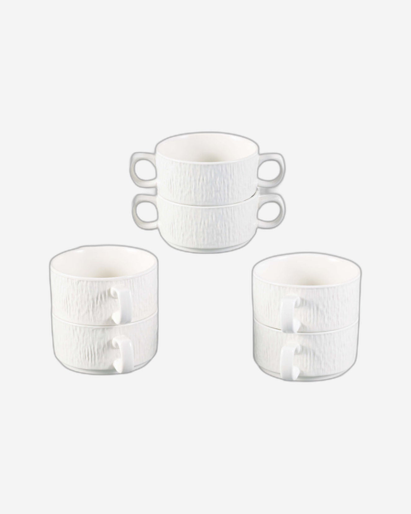 طقم حساء من البورسلين من شالو أمير، مكون من 17 قطعة، مع حامل ذهبي - مجموعة طعام عصرية وأنيقة، أوعية حساء