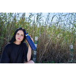 زجاجة مياه مويا "البحر الأسود" المعزولة والمستدامة، سعة 700 مل، باللون الأسود