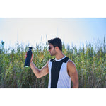 زجاجة مياه مويا "كورال ريف" المعزولة والمستدامة، سعة لتر واحد، باللون الأسود