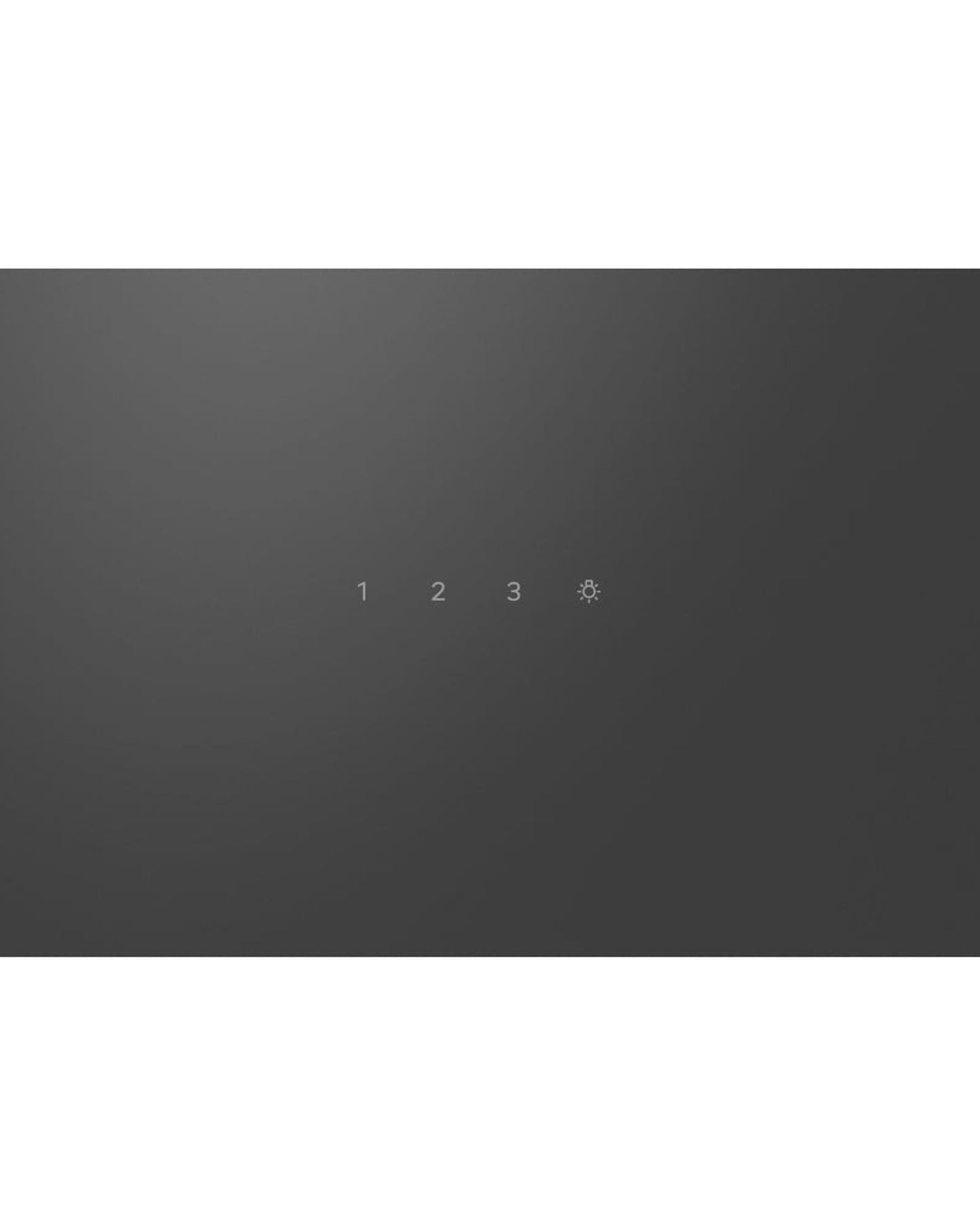 شفاط مطبخ بوش سيريز 2 مثبت على الحائط 60 سم زجاج شفاف مطبوع أسود DWK64PJ60M