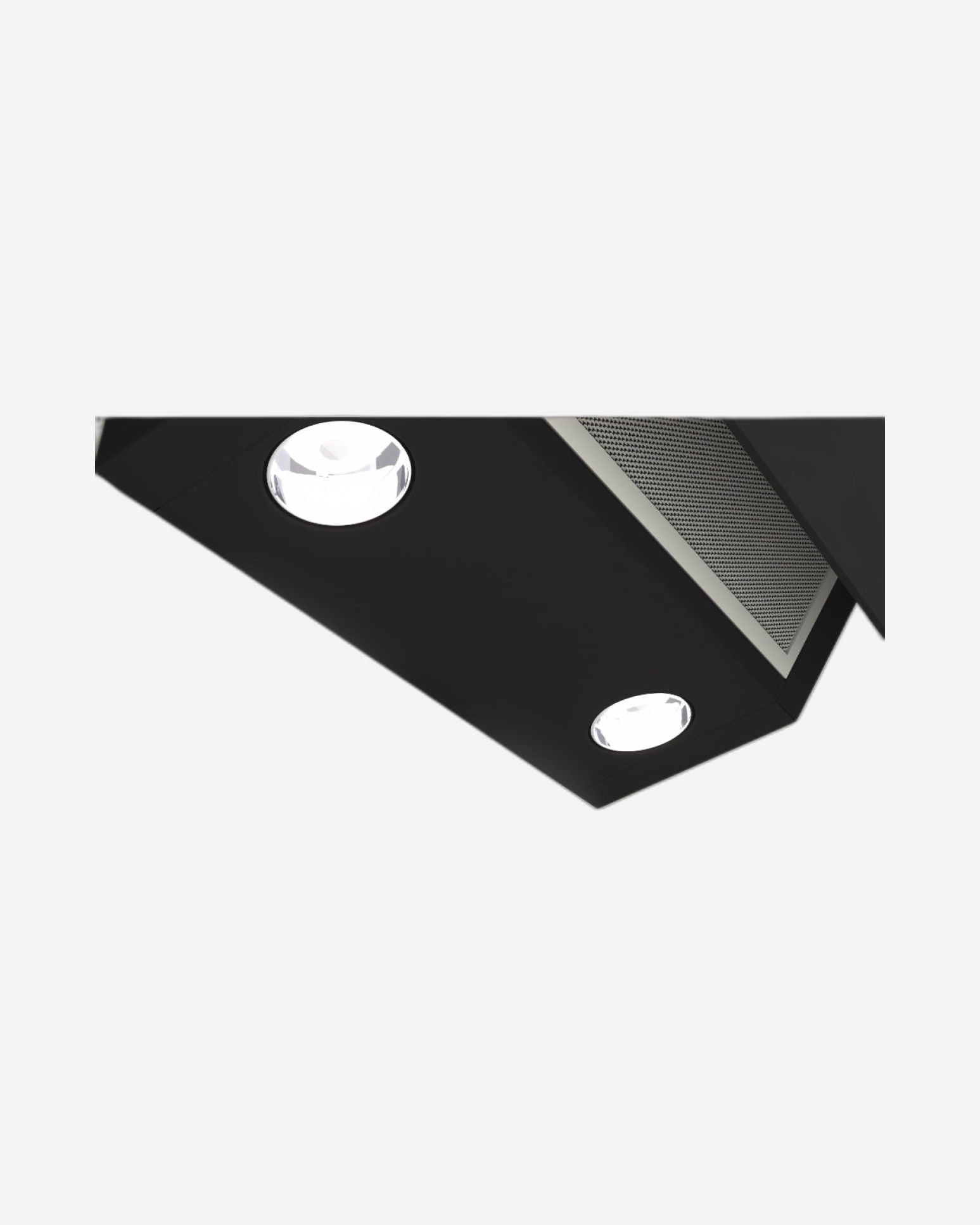 شفاط مطبخ بوش سيريز 2 مثبت على الحائط 60 سم زجاج شفاف مطبوع أسود DWK64PJ60M