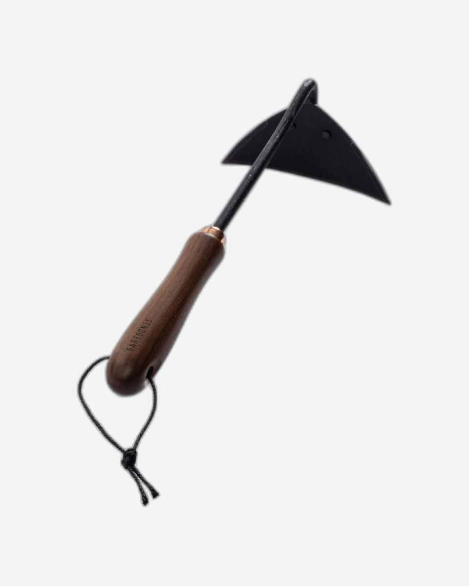 BareBones - مجرفة مثلثة - لون الجوز/الأسود