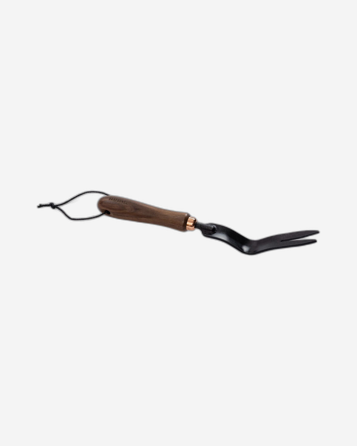 BareBones - شوكة إزالة الأعشاب الضارة من الهندباء - لون الجوز/الأسود