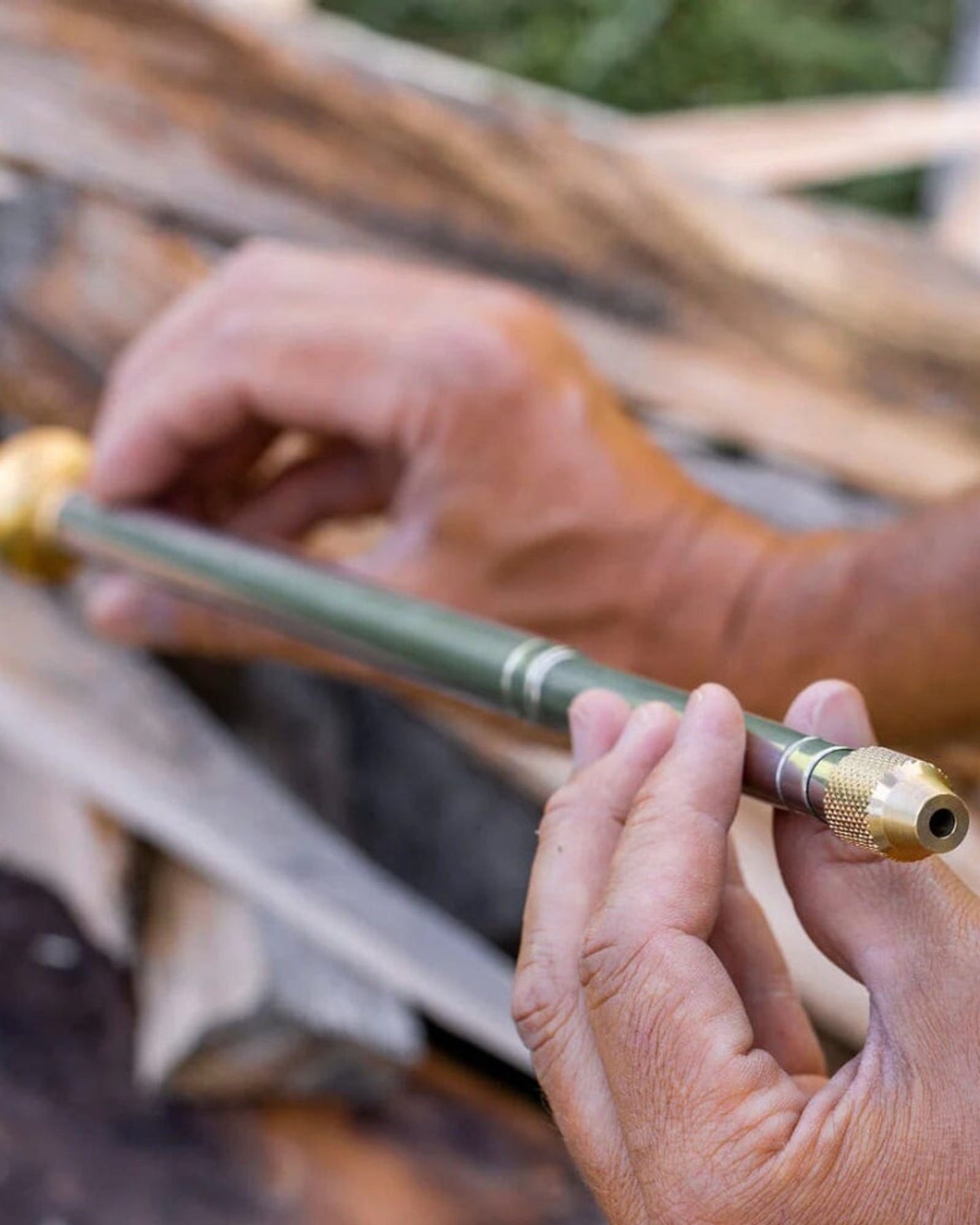 BareBones - منفاخ حريق تلسكوبي