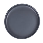 طقم عشاء مزجج من كويزين آرت UMA، 12 قطعة - رمادي