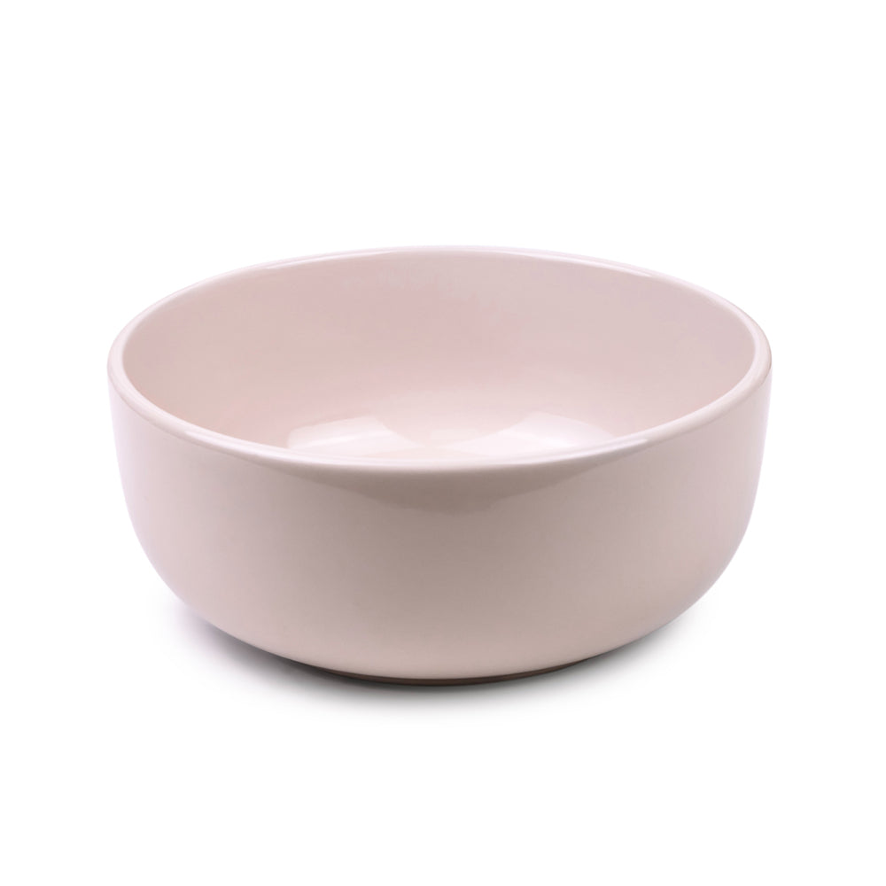 طقم عشاء مزجج من كوزين آرت، 12 قطعة - كريمي