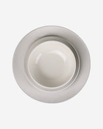 طقم عشاء خزفي من كويزين آرت هالة، 12 قطعة، كريمي