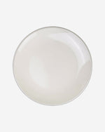 طقم عشاء خزفي من كويزين آرت هالة، 12 قطعة، كريمي