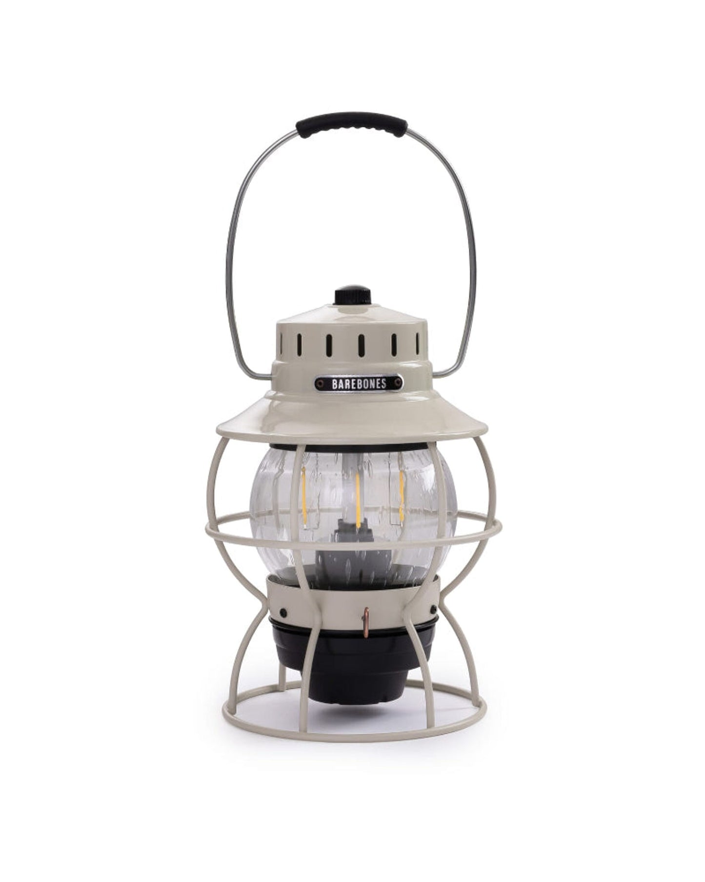 BareBones - فانوس السكة الحديدية (أبيض عتيق)