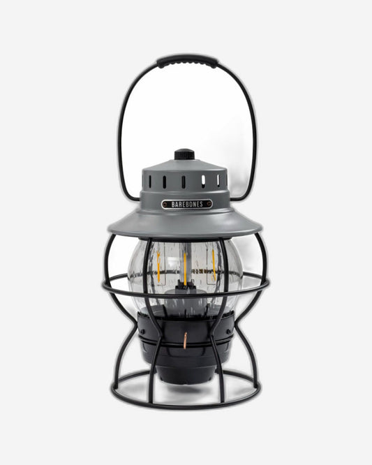 BareBones - فانوس السكة الحديد (رمادي داكن)