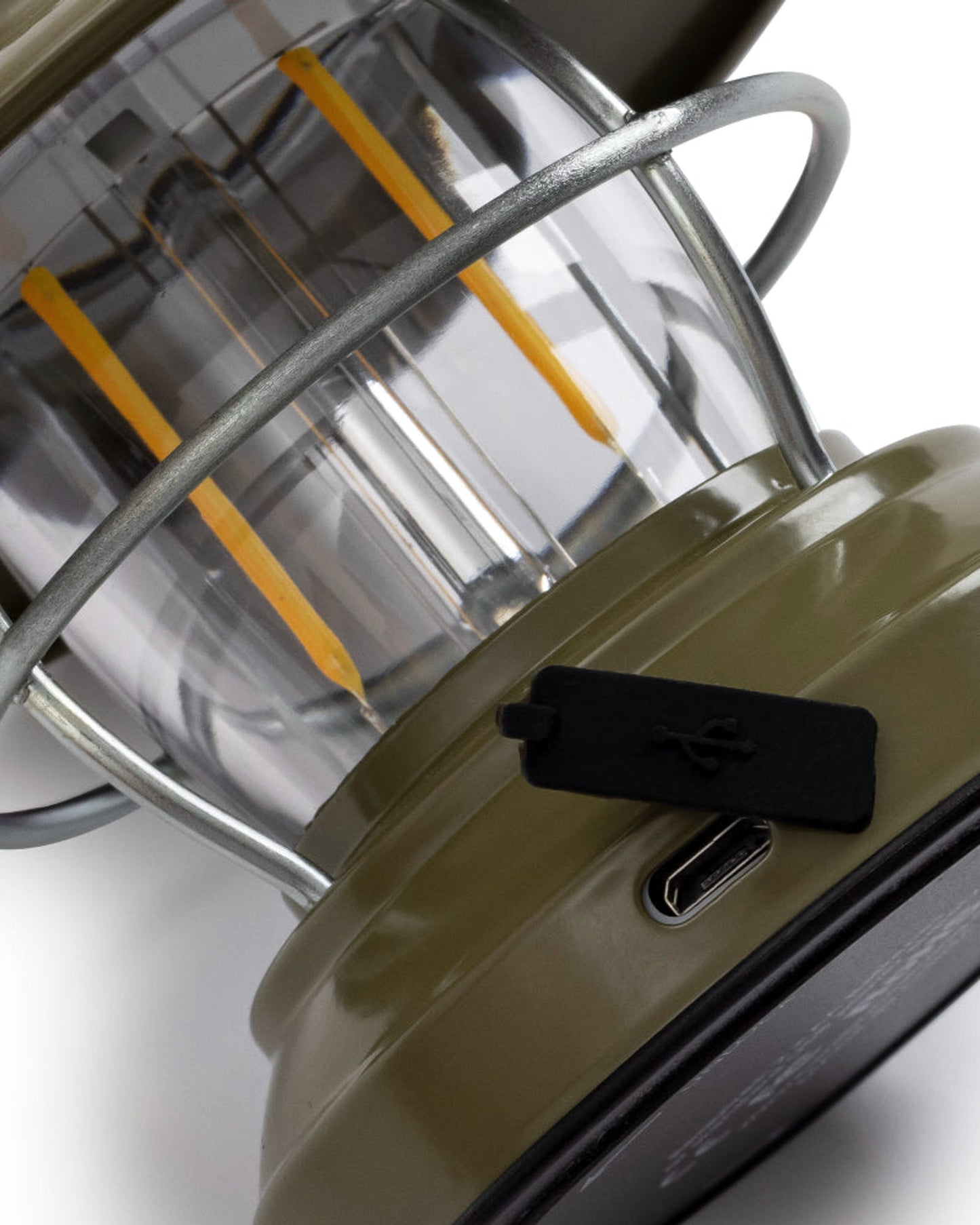 BareBones - فانوس صغير من Edison (لون زيتوني باهت)