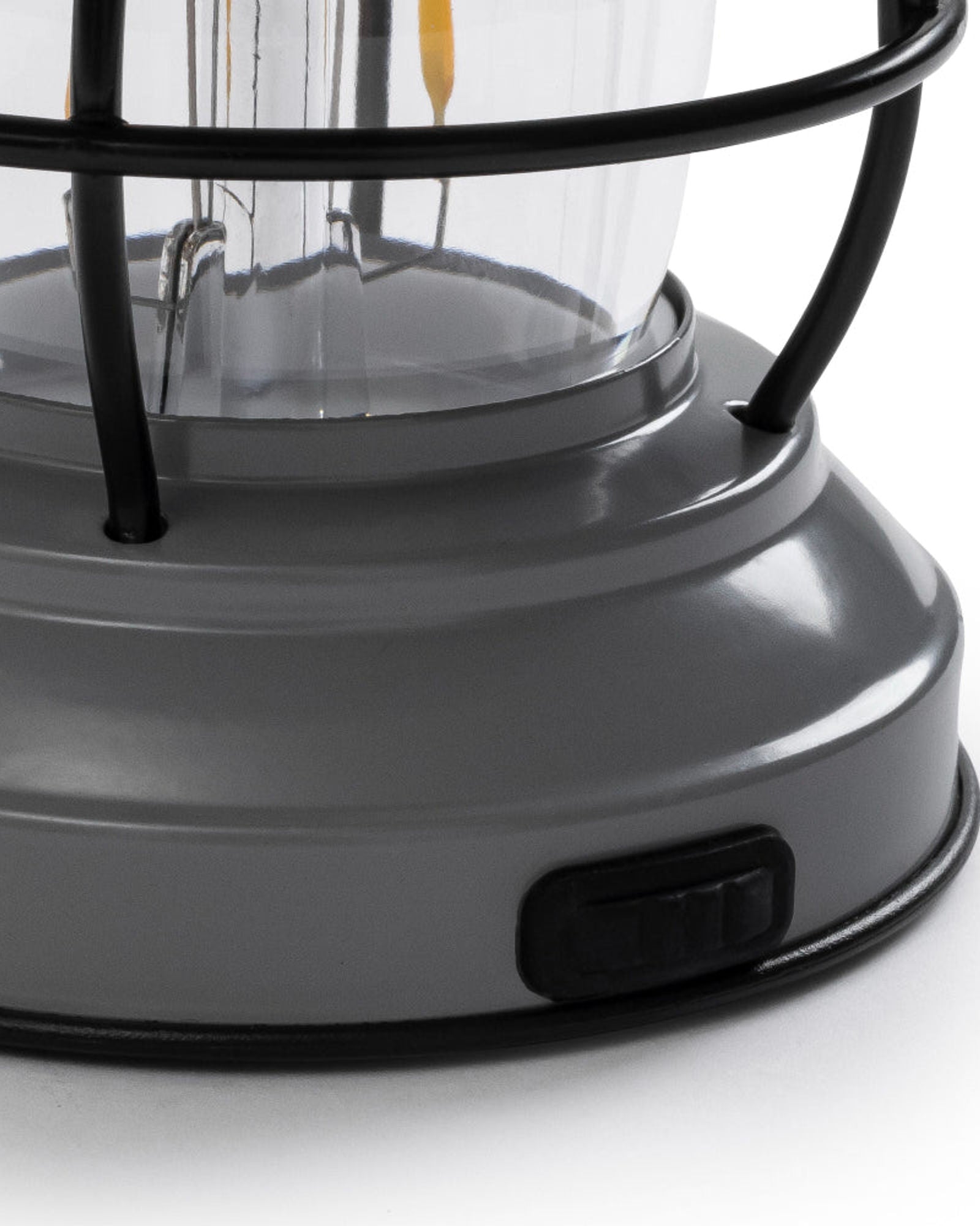 بيربونز - فانوس إديسون الصغير (رمادي داكن)