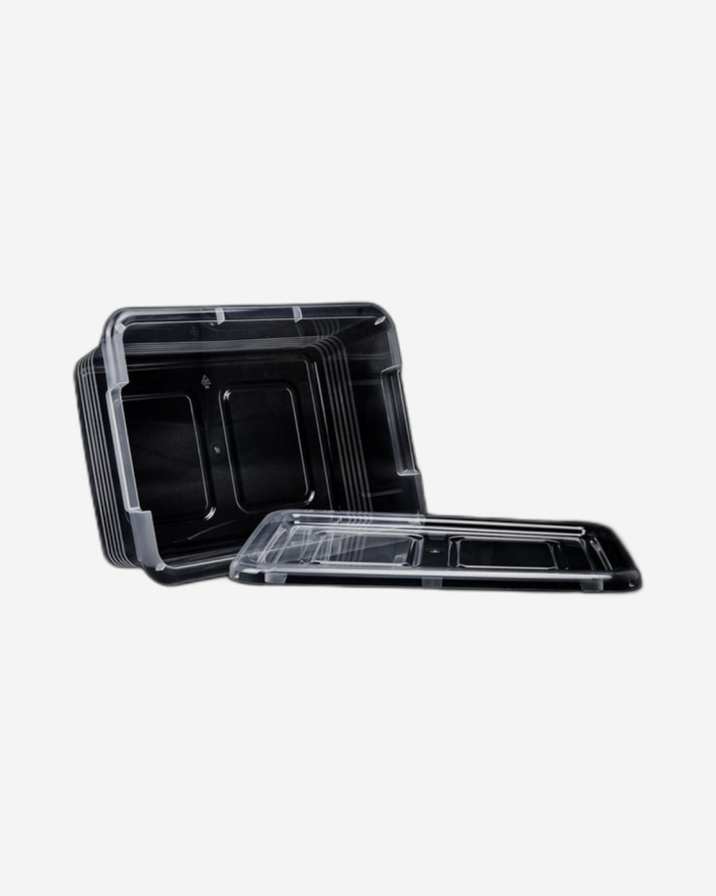 مجموعة صناديق تخزين من البولي بروبيلين من مونديكس، 6 قطع - سعة 10 لتر لكل قطعة - شفافة