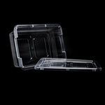 مجموعة صناديق تخزين من البولي بروبيلين من مونديكس، 6 قطع - سعة 10 لتر لكل قطعة - شفافة