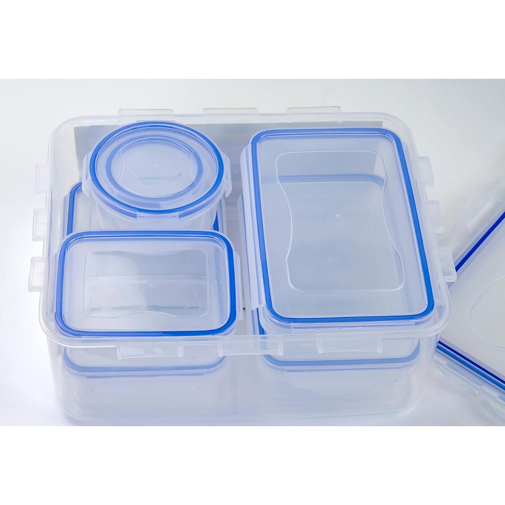 مجموعة علب طعام من البولي بروبيلين من مونديكس - 7 قطع (1N 5000 مل، 3N 750 مل، 1N 300 مل، 1N 250 مل، 100 مل)