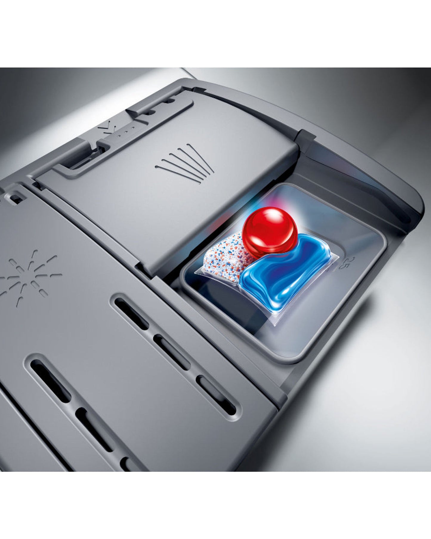 غسالة أطباق بوش سيريز 4 قائمة بذاتها، 60 سم، 14 مكانًا، مراقبة وتحكم عن بُعد من Home Connect، ضمان تصنيع لمدة عام، SMS4ECI26M، فولاذ مصقول مضاد لبصمات الأصابع