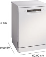 غسالة أطباق بوش من السلسلة 4 القائمة بذاتها مع خاصية الاتصال المنزلي