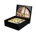 طقم شاي أروى مغربي نحاسي مع صينية نحاسية - 9 قطع