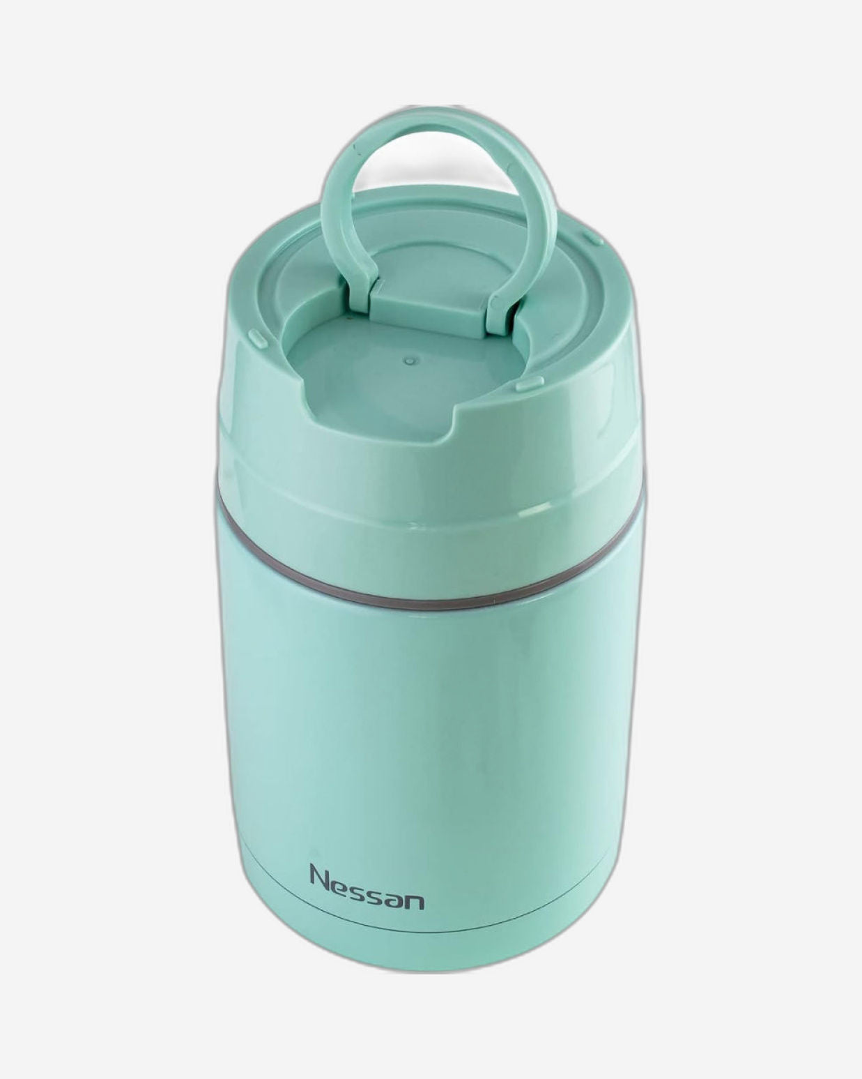 علبة غداء نيسان من الفولاذ المقاوم للصدأ والمفرغة من الهواء | وعاء معزول لحفظ الطعام للوجبات الساخنة والباردة، مانع للتسرب، بتصميم متين