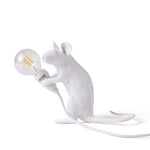 Seletti Mouse Lamp Mac Sitting White USB