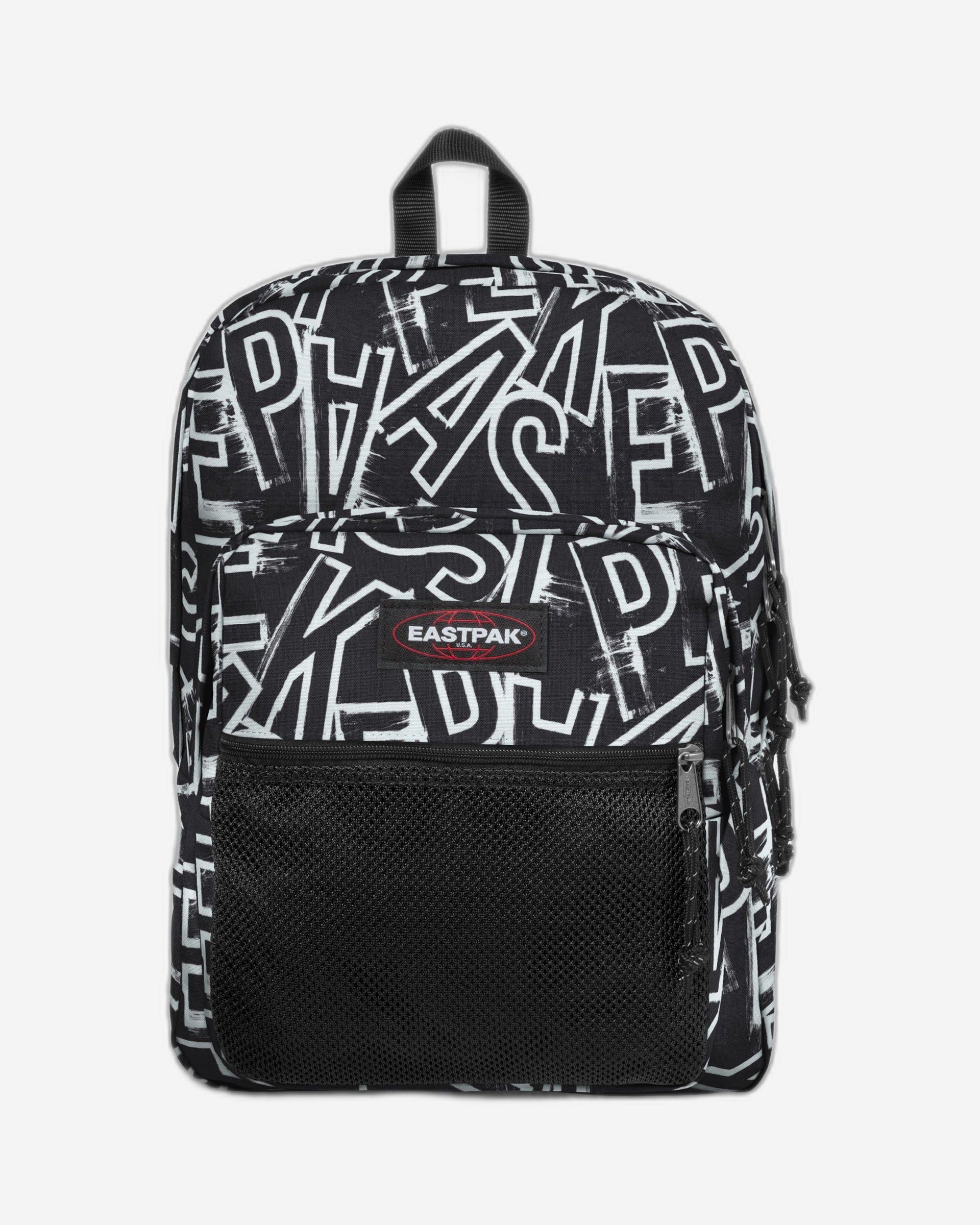 حقيبة ظهر Eastpak Pinnacle Ep Lettersblack متوسطة الحجم مع حماية للكمبيوتر المحمول - EK0000602O01