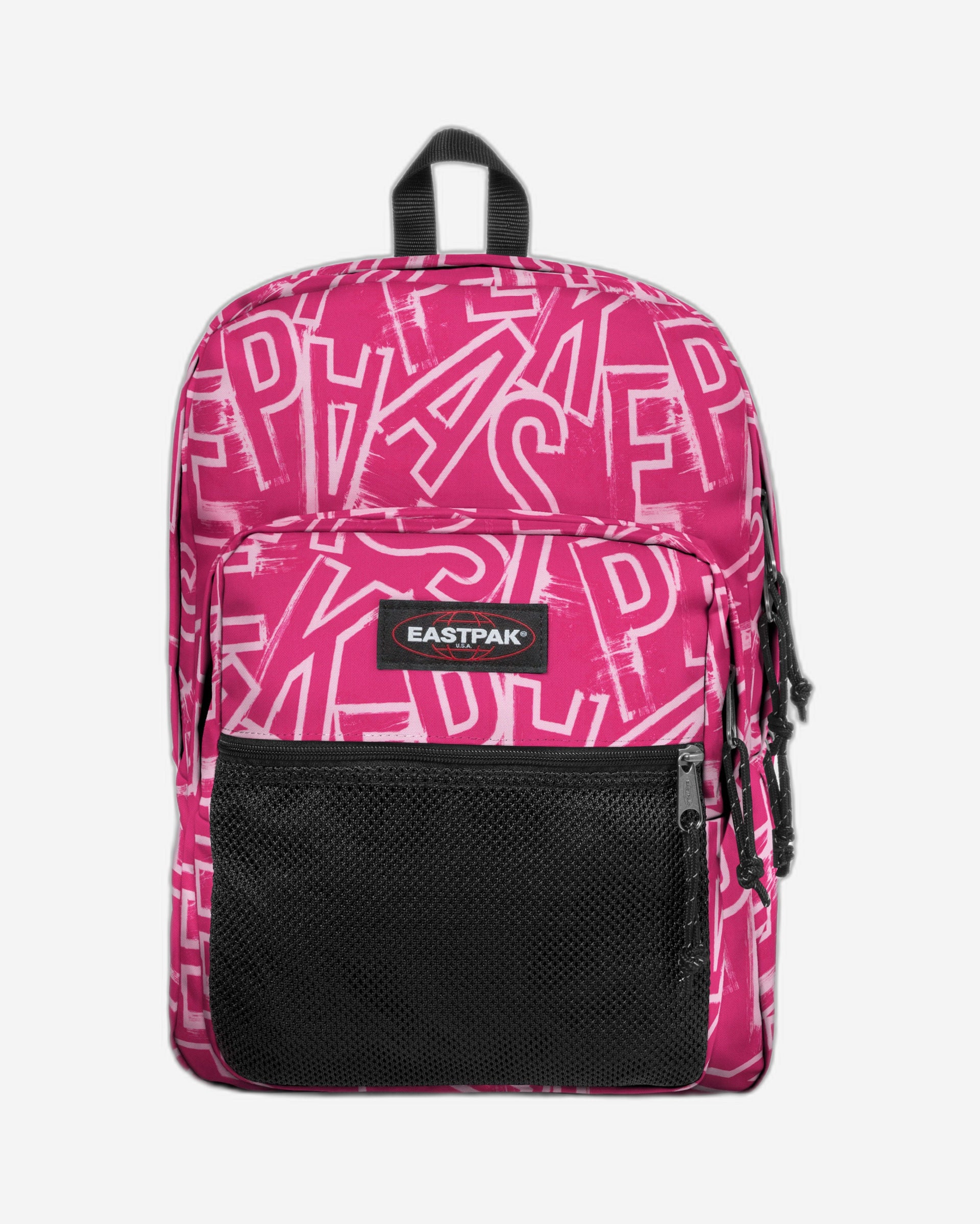 حقيبة ظهر Eastpak Pinnacle Ep Letterspink متوسطة الحجم مع حماية للكمبيوتر المحمول - EK0000602O21