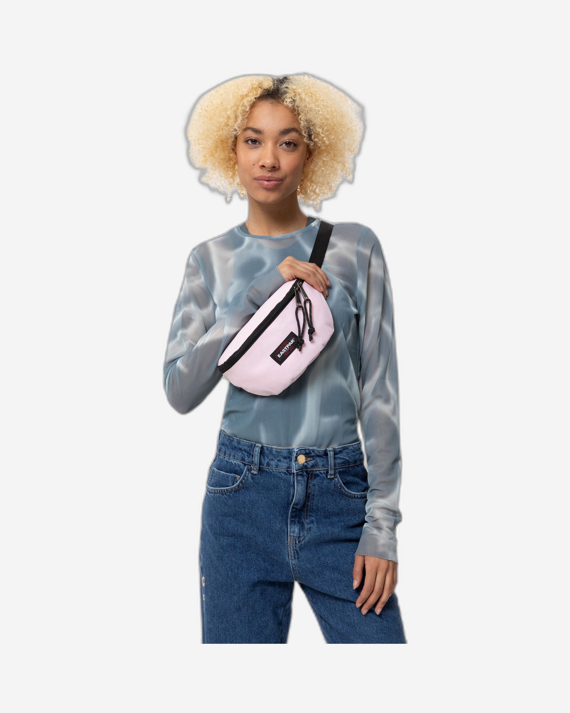 حقيبة خصر إيستباك سبرينغر لامعة صغيرة - EK0000747O31