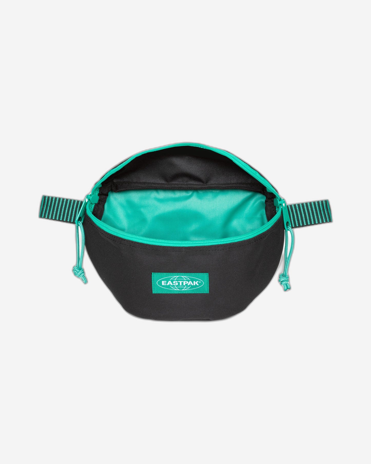 حقيبة خصر إيستباك سبرينغر كونتراست سترايب سوداء صغيرة - EK0000749J41