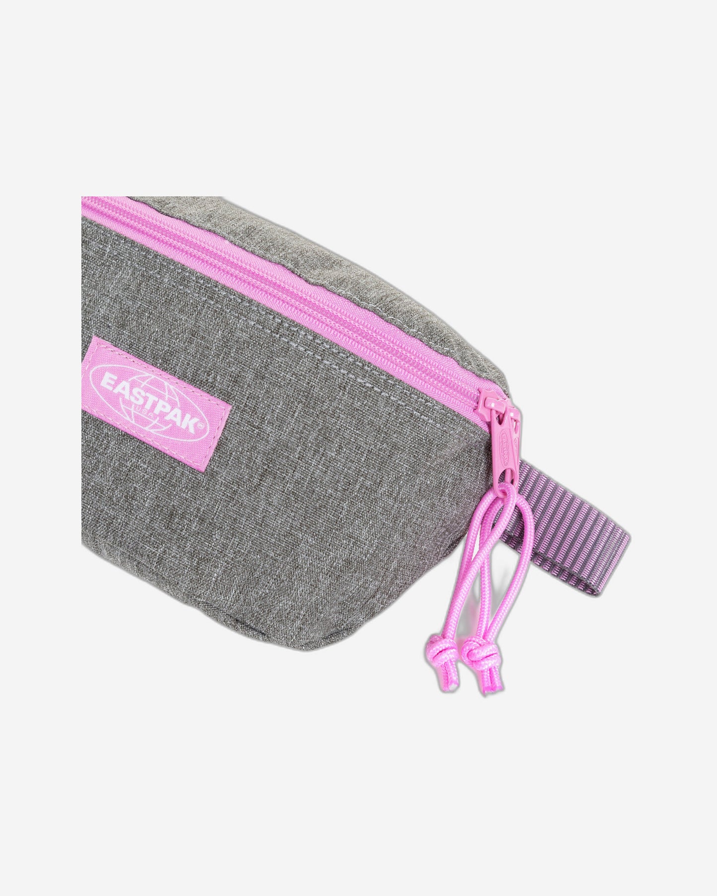 حقيبة خصر صغيرة رمادية مخططة من إيستباك سبرينغر - EK0000749J51