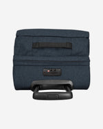 حقيبة سفر إيستباك ترانفرز إس سوداء من قماش الدنيم بعجلات - EK00061L77H