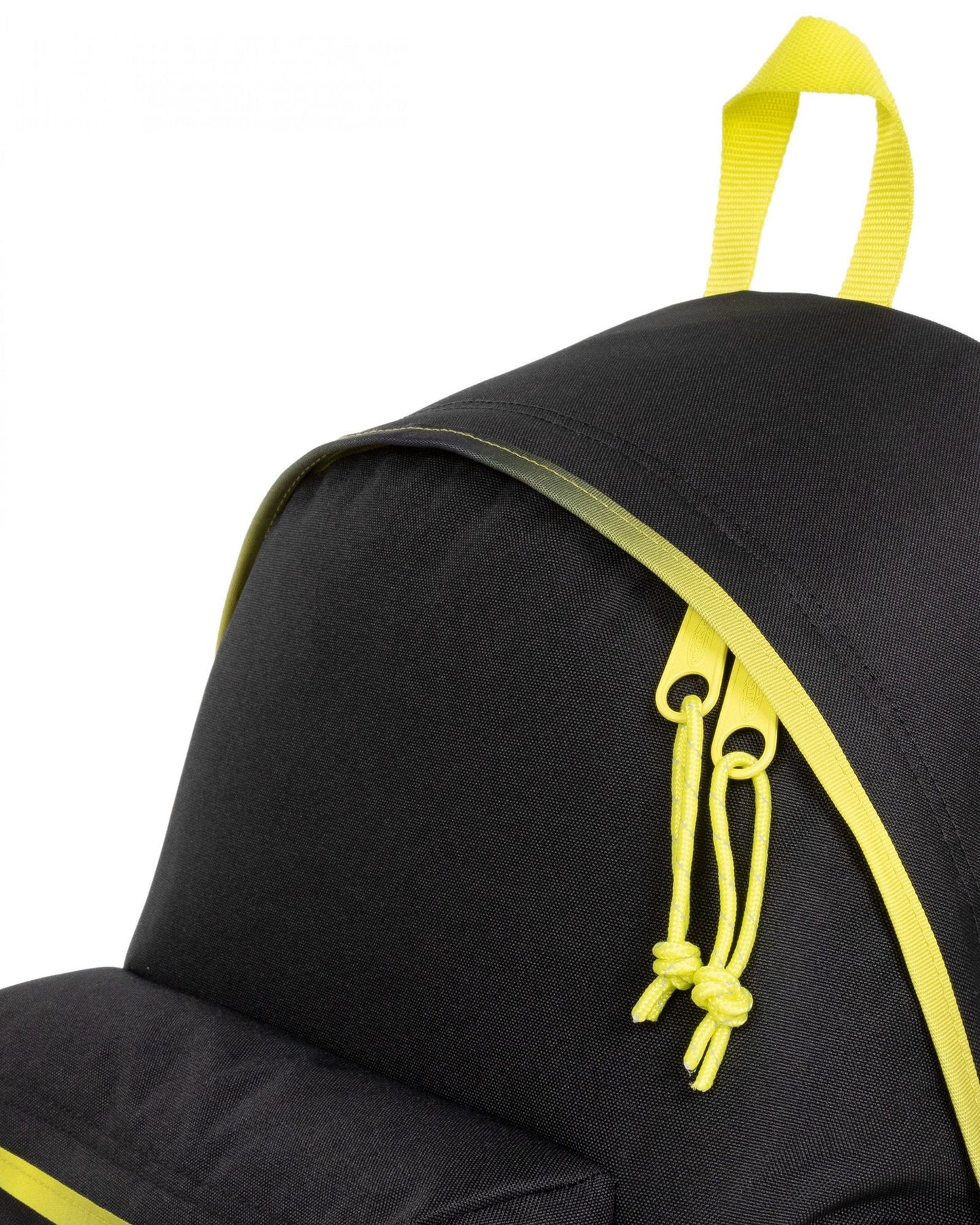 حقيبة ظهر متوسطة الحجم مبطنة من إيستباك، طراز باك آر كونتراست، لون ليموني.