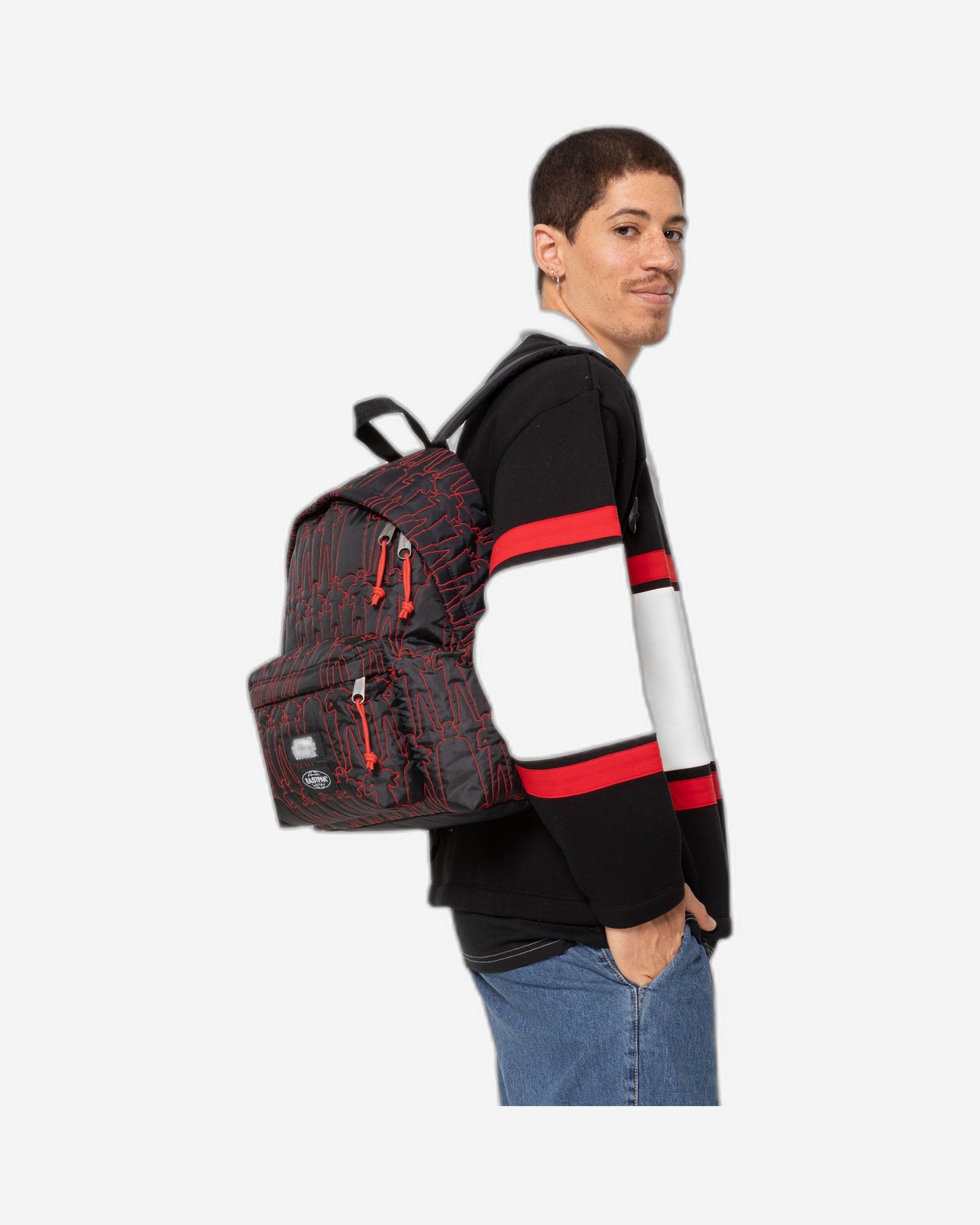 حقيبة ظهر مبطنة من إيستباك باك آر ستار وورز دارك سايد