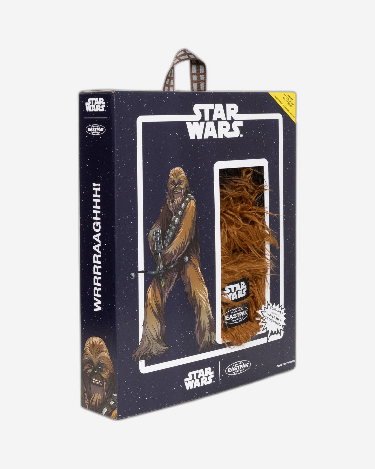 حقيبة ظهر مبطنة من إيستباك بتصميم شخصية تشوباكا من سلسلة حرب النجوم