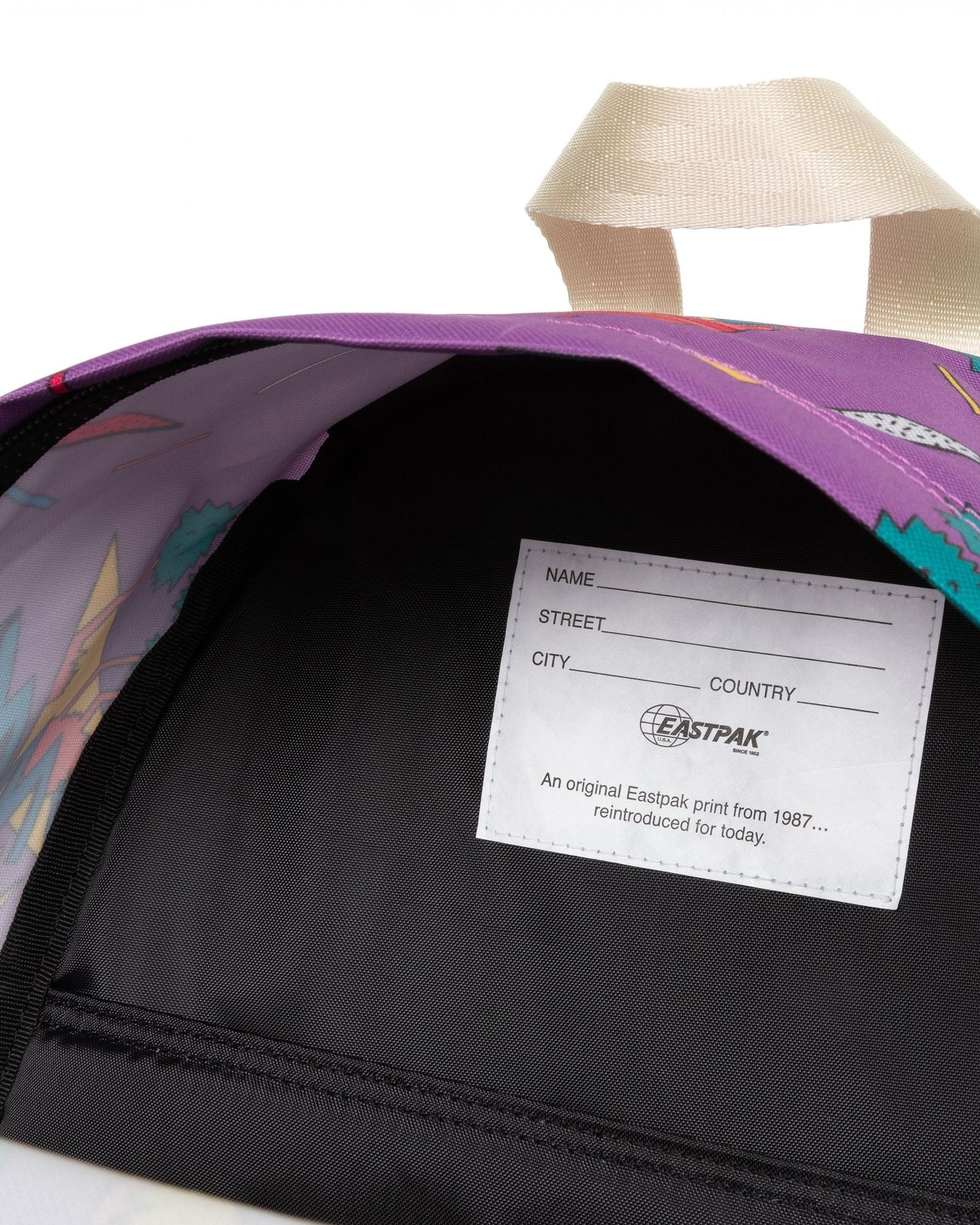 حقيبة ظهر Eastpak Padded Pak'R Juke Box متوسطة الحجم - EK0006206O31