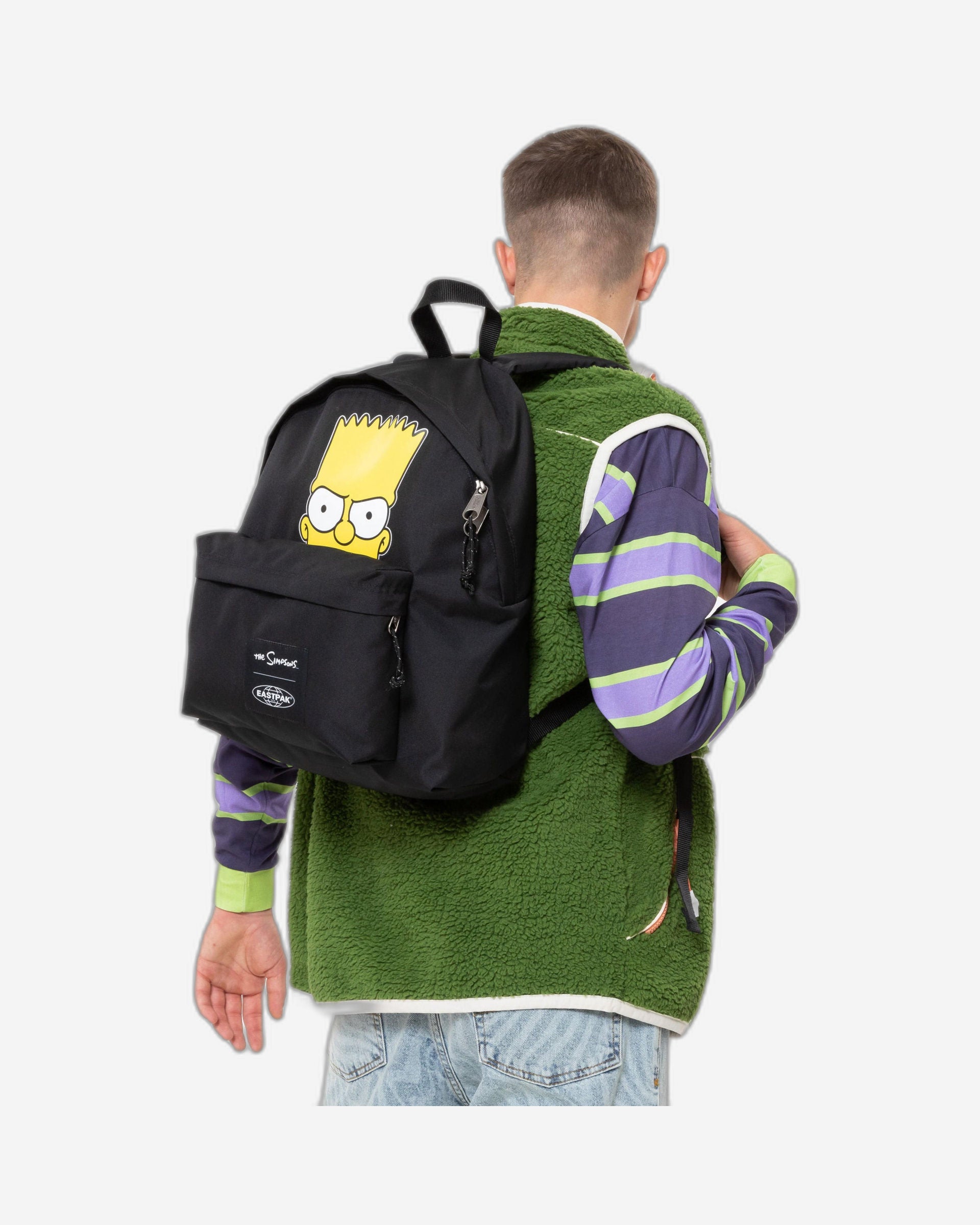 حقيبة ظهر Eastpak Padded Pak'R The Simpsons Sofa متوسطة الحجم - EK0006207A5