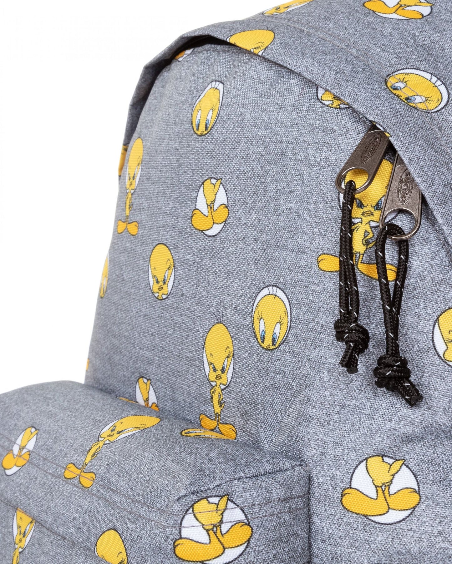 حقيبة ظهر متوسطة الحجم مبطنة من إيستباك، لون رمادي تويتي