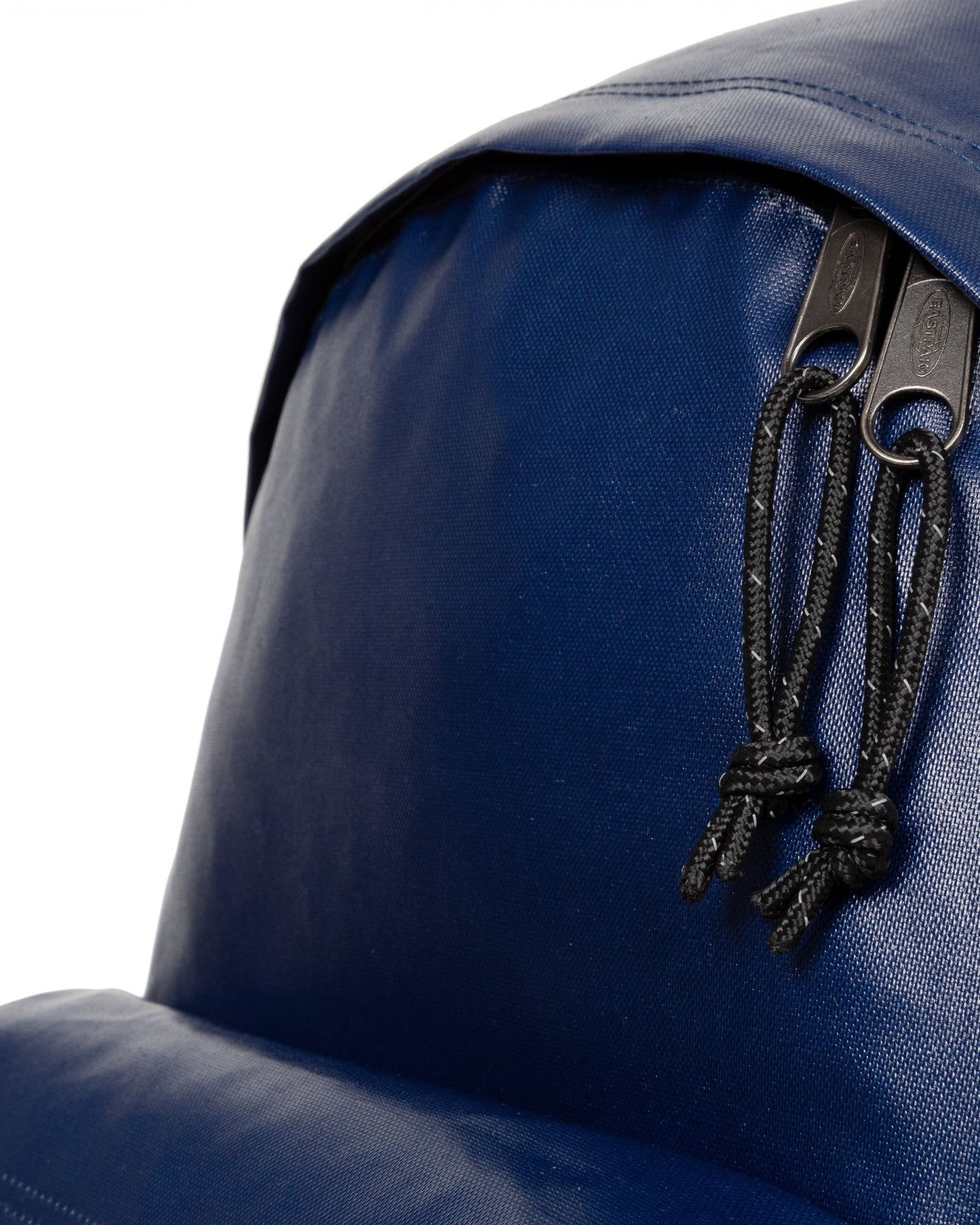 حقيبة ظهر Eastpak Padded Pak'R لامعة باللون الأزرق البحري متوسطة الحجم - EK0006209J81