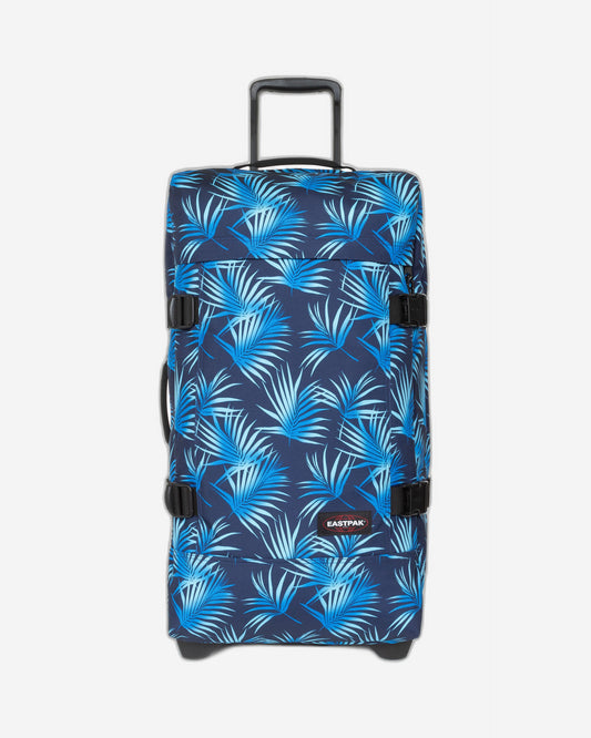 حقيبة سفر إيستباك ترانفرز إم بريز متوسطة الحجم بعجلات، لون أزرق داكن - EK00062L2K91