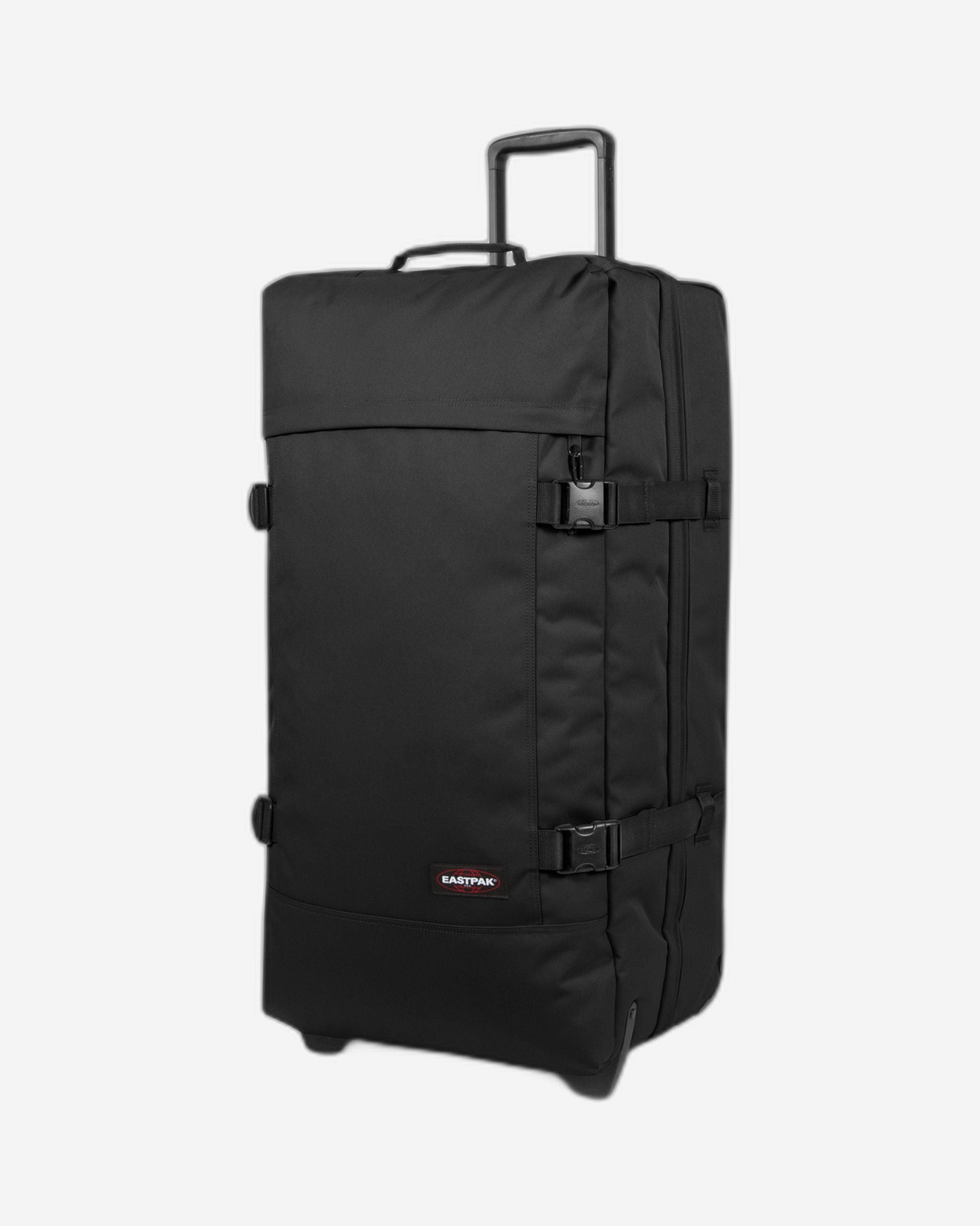 حقيبة سفر إيست باك ترانفرز إل سوداء كبيرة بعجلات - EK00063L0081