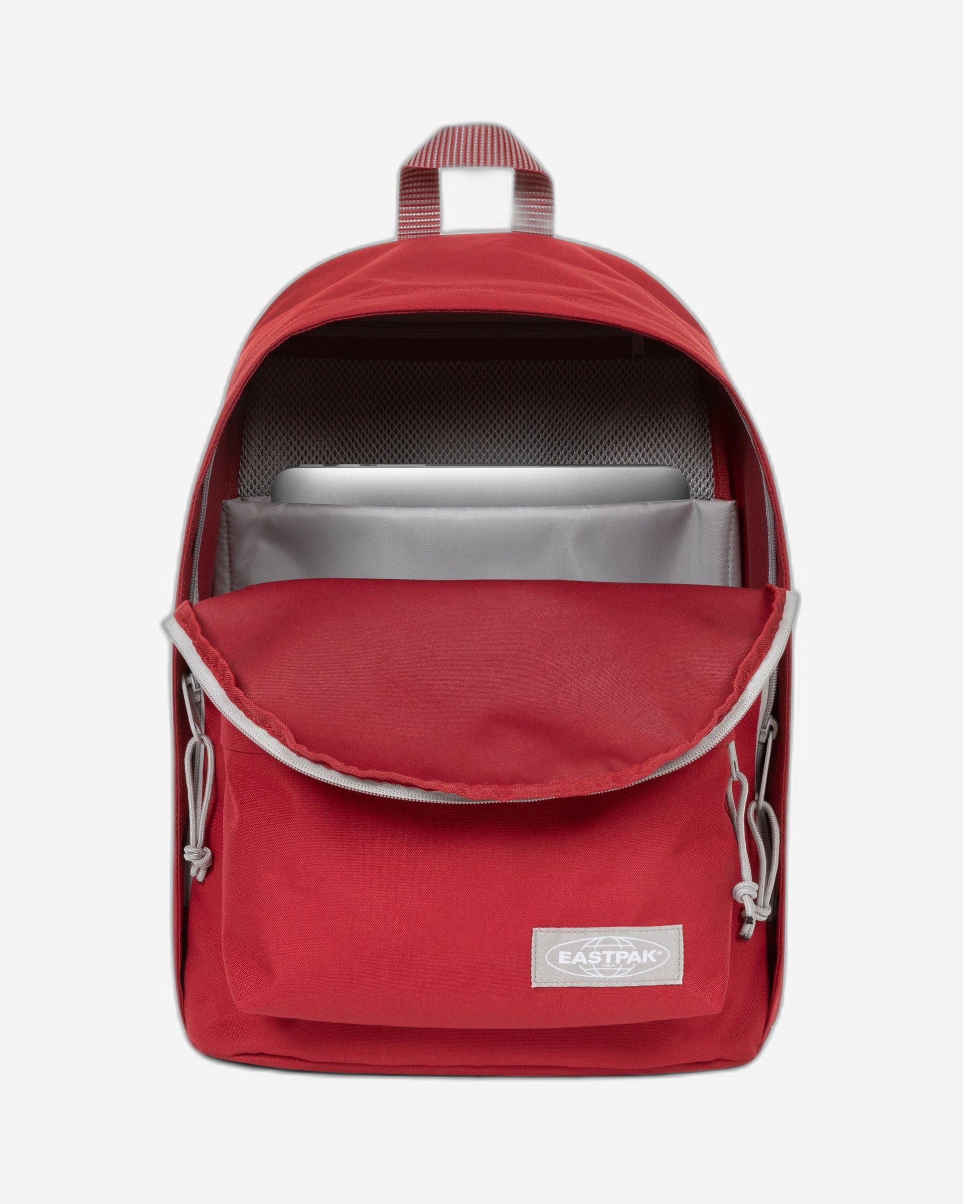 حقيبة ظهر Eastpak Out Of Office متوسطة الحجم بلون متباين مع حماية للكمبيوتر المحمول - EK0007675O91