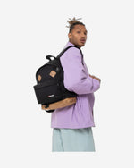 حقيبة ظهر Eastpak Wyoming Ep Return سوداء متوسطة الحجم - EK0008113K91