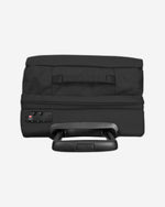 حقيبة سفر إيست باك ترانس 4 إم سوداء متوسطة الحجم بأربع عجلات وناعمة - EK00081L0081