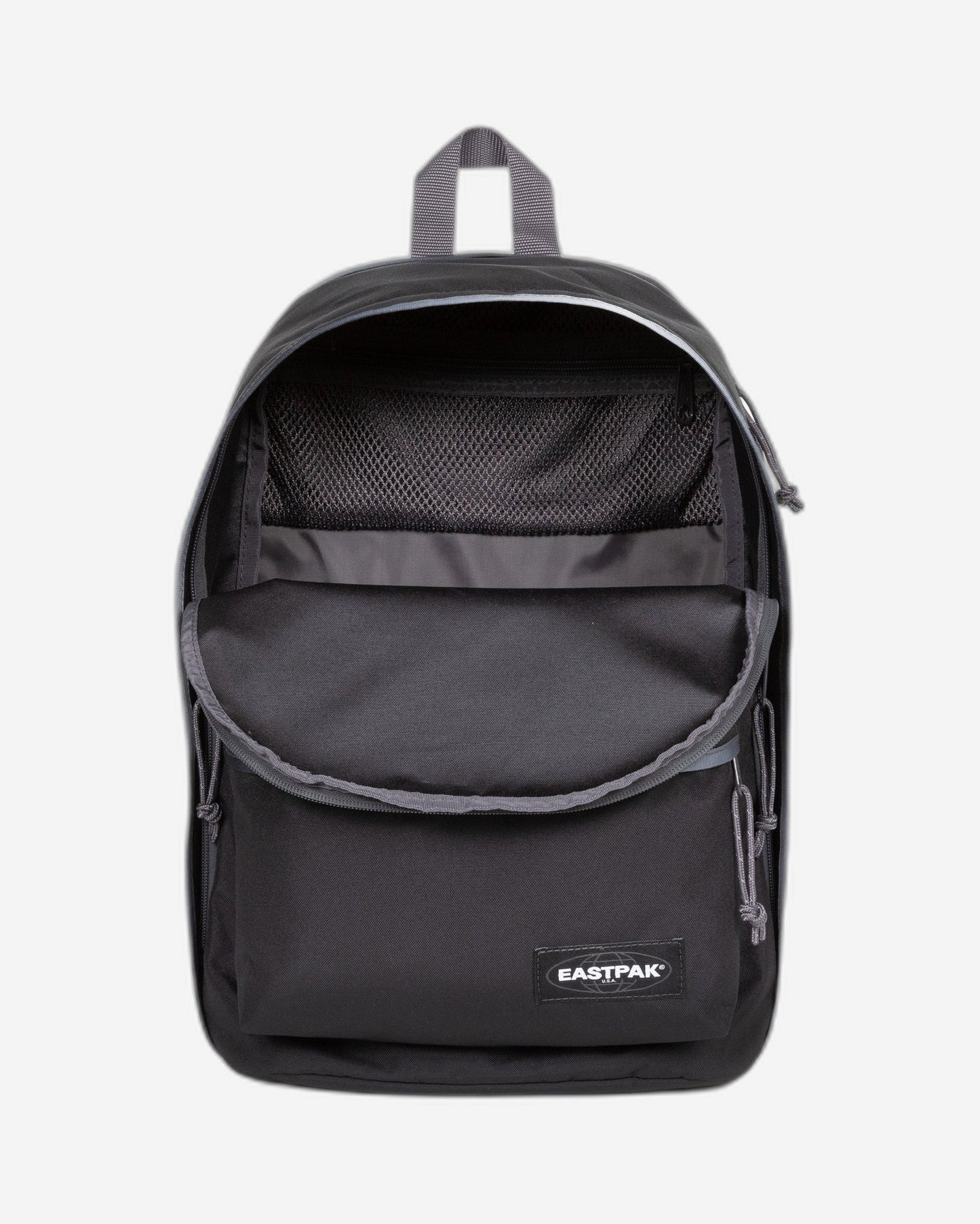 حقيبة ظهر إيست باك باك تو وورك للكمبيوتر المحمول متوسطة الحجم باللون الرمادي الفاتح - EK0009361E3