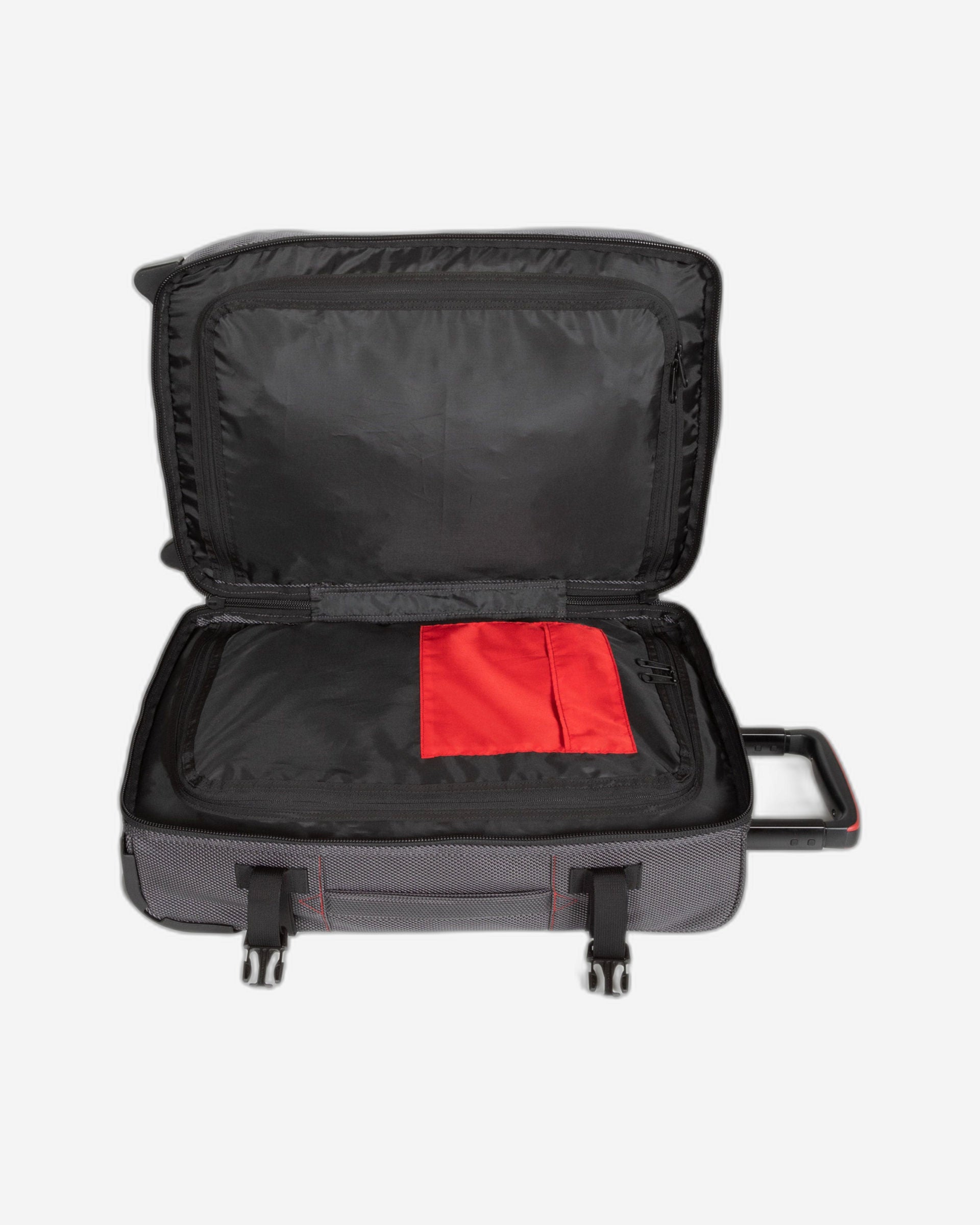 حقيبة سفر ترولي صغيرة من إيست باك ترانفرز سي إن إن سي تي إس سي إن إن سي تي أكسنت رمادية اللون - EK00094DI97