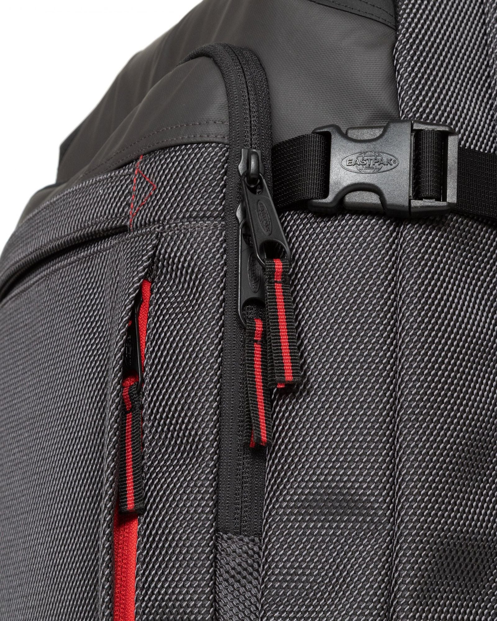 حقيبة سفر ترولي صغيرة من إيست باك ترانفرز سي إن إن سي تي إس سي إن إن سي تي أكسنت رمادية اللون - EK00094DI97