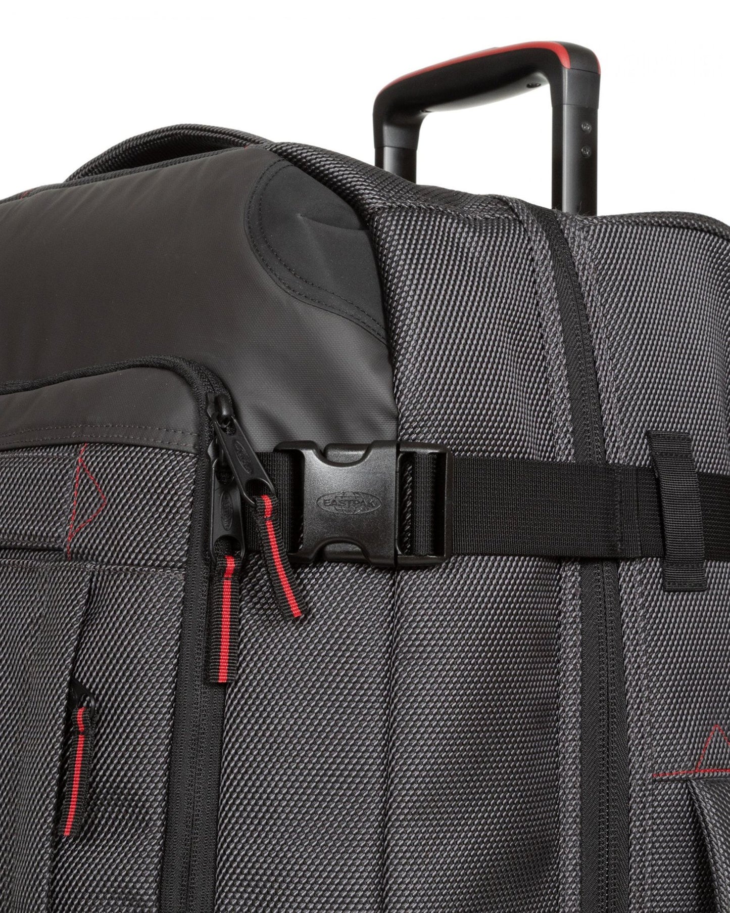 حقيبة سفر ترولي إيستباك ترانفرز سي إن إن سي تي إم سي إن إن سي تي أكسنت رمادية متوسطة الحجم - EK00095DI97