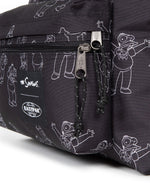 حقيبة ظهر Eastpak مبطنة Zippl'R + The Simpsons سوداء متوسطة الحجم - EK0A5B747A1