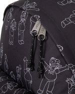حقيبة ظهر Eastpak مبطنة Zippl'R + The Simpsons سوداء متوسطة الحجم - EK0A5B747A1