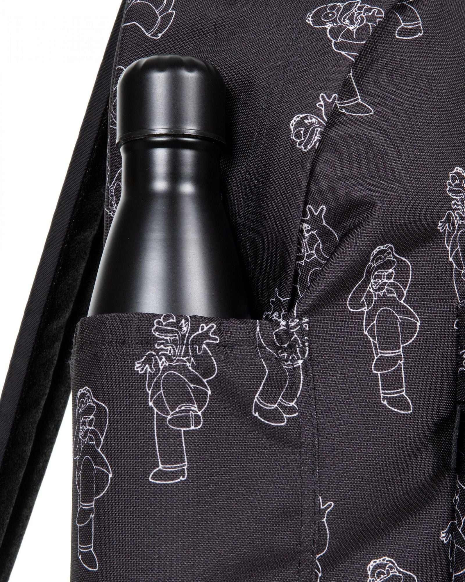 حقيبة ظهر Eastpak مبطنة Zippl'R + The Simpsons سوداء متوسطة الحجم - EK0A5B747A1